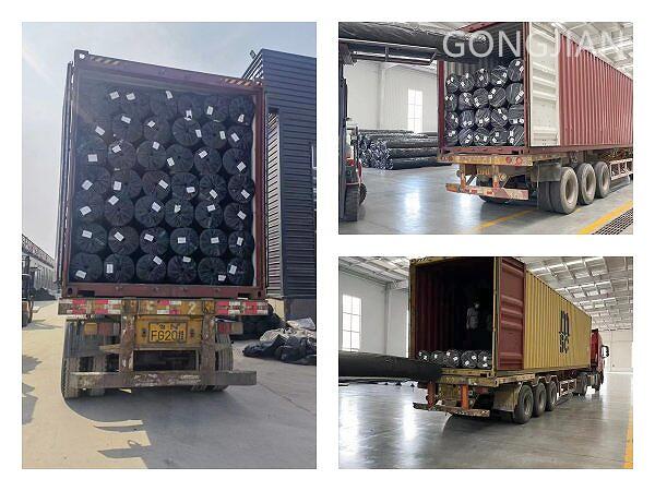 customized geomembrane pond liner for customers.jpg